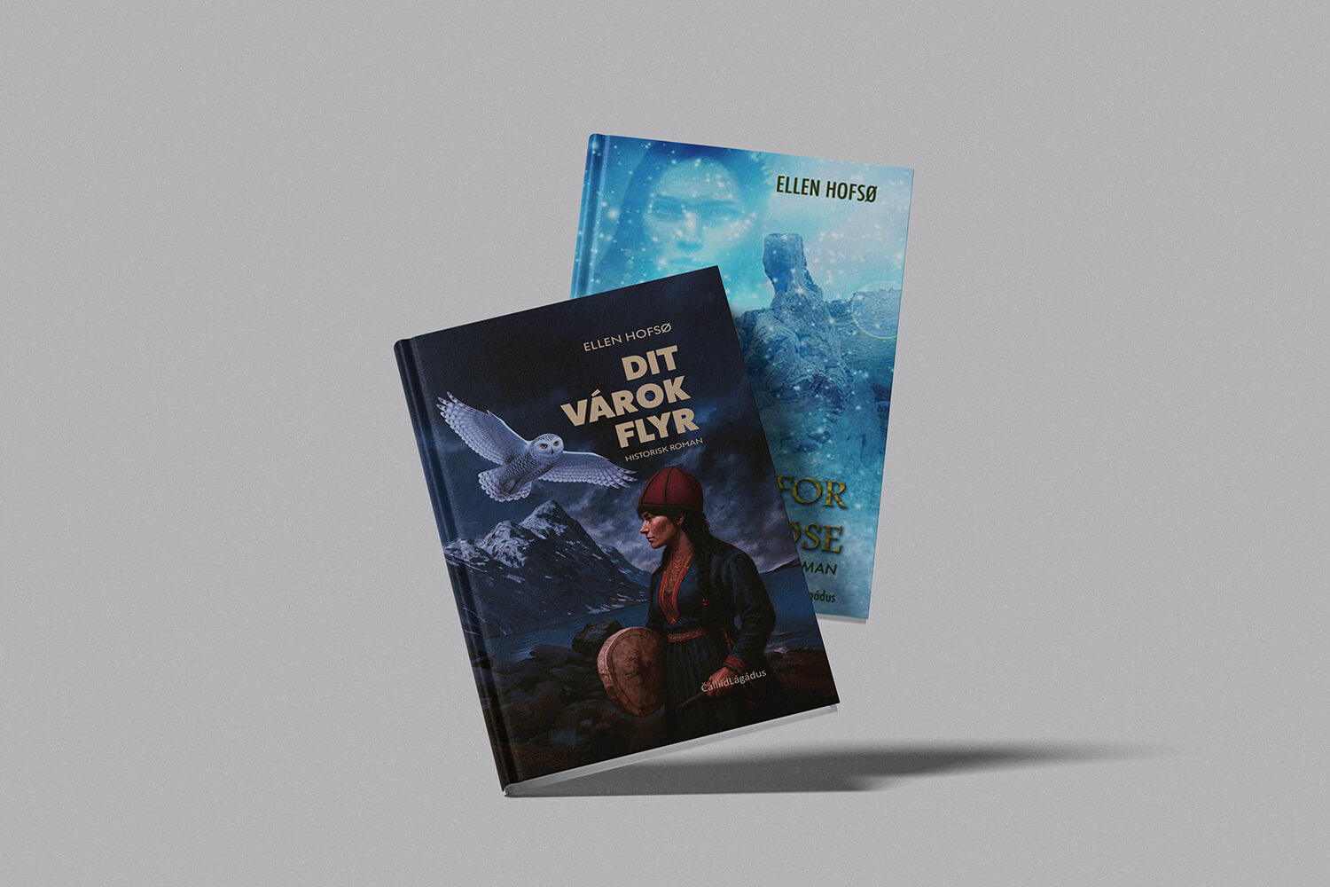 To bøker, Dit varok flyr og Messe for de navnløse av Ellen Hofsø.